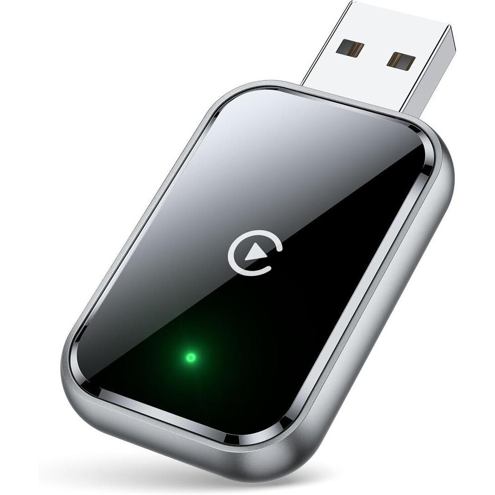 Wireless CarPlay Adapter for iPhone, Convert Wired to Wireless Apple CarPlay Ada